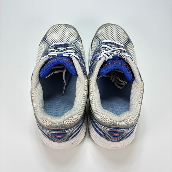 New Balance 840v2 Silver White Blue Running Shoes Sneakers W840WB2 Womens Size 8 - Picture 6 of 10